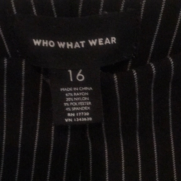 🌷Who what wear size 16 pinstripe pant - Picture 6 of 6